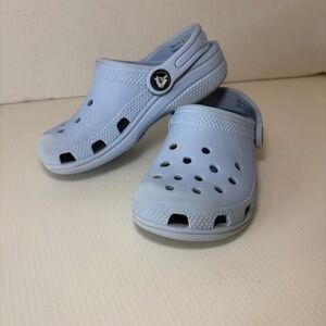 Crocs Childrens Blue Clog Water Shoes Sz C 10 Outdoor Summer